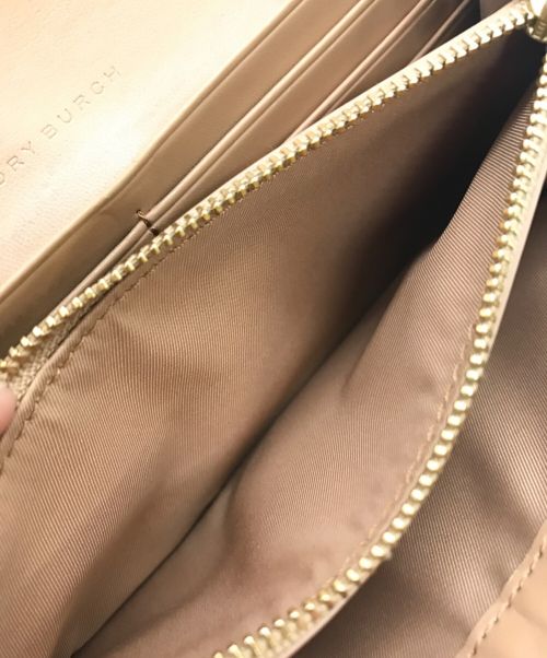 TORY BURCH（トリーバーチ）TORY BURCH (トリーバーチ) フラップロングウォレット イエロー サイズ:下記参照の古着・服飾アイテム