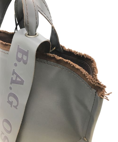 ebagos（エバゴス）ebagos (エバゴス) PVC Y字トート（Mサイズ） グレー サイズ:下記参照の古着・服飾アイテム