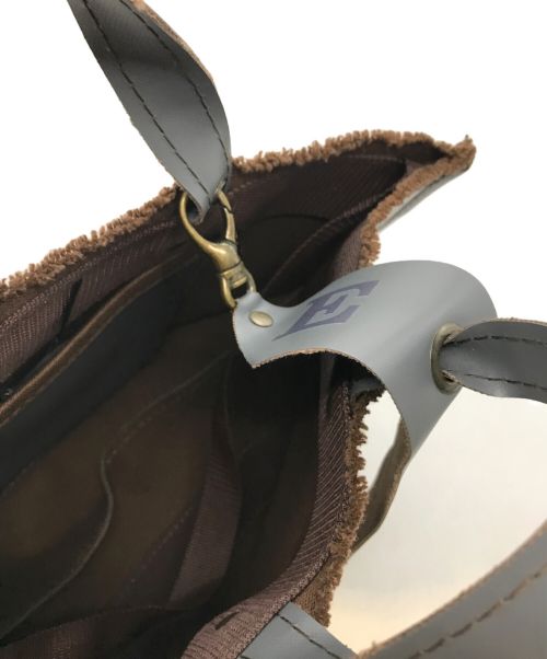 ebagos（エバゴス）ebagos (エバゴス) PVC Y字トート（Mサイズ） グレー サイズ:下記参照の古着・服飾アイテム