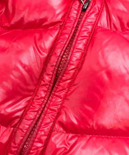 MONCLER（モンクレール）MONCLER (モンクレール) MAYA ダウンジャケット レッド サイズ:2の古着・服飾アイテム