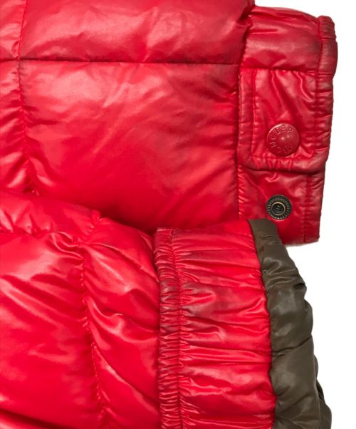 MONCLER（モンクレール）MONCLER (モンクレール) MAYA ダウンジャケット レッド サイズ:2の古着・服飾アイテム