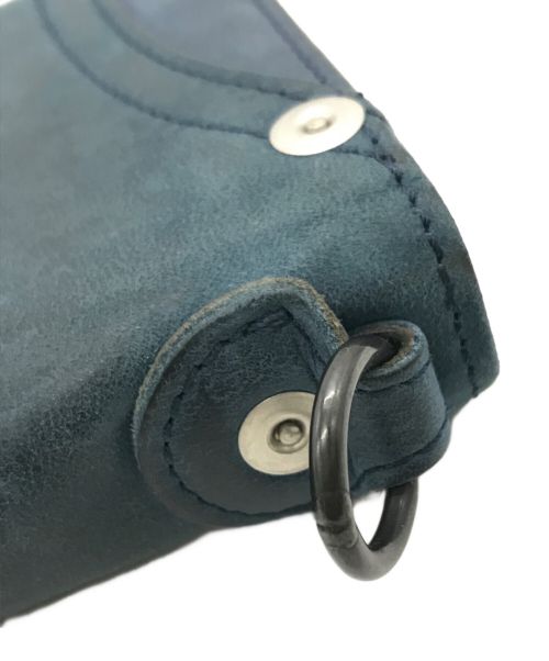 corbo（コルボ）corbo (コルボ) 2つ折り財布 ブルー サイズ:下記参照の古着・服飾アイテム