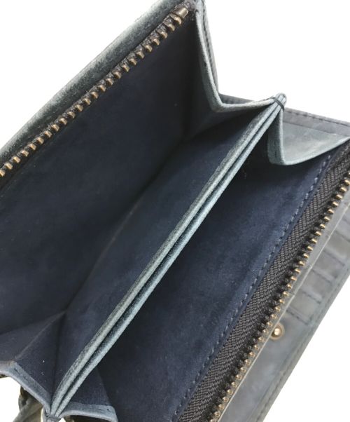 corbo（コルボ）corbo (コルボ) 2つ折り財布 ブルー サイズ:下記参照の古着・服飾アイテム