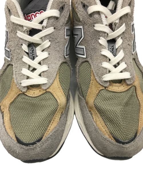 NEW BALANCE（ニューバランス）NEW BALANCE (ニューバランス) Teddy Santis (ティディ サンティス) ローカットスニーカー グレー×ホワイト サイズ:28cmの古着・服飾アイテム