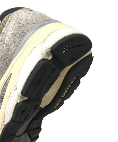 NEW BALANCE（ニューバランス）NEW BALANCE (ニューバランス) Teddy Santis (ティディ サンティス) ローカットスニーカー グレー×ホワイト サイズ:28cmの古着・服飾アイテム