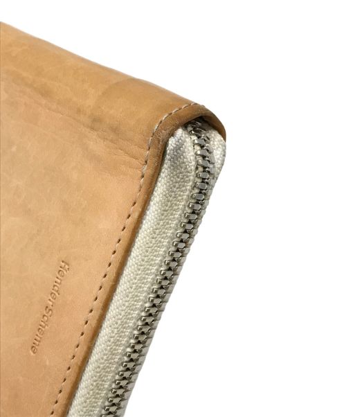 HENDER SCHEME（エンダースキーマ）Hender Scheme (エンダースキーマ) square zip purse ベージュ サイズ:下記参照の古着・服飾アイテム
