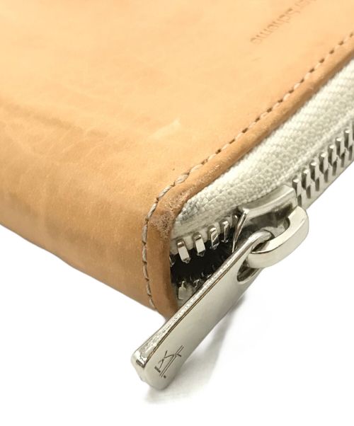 HENDER SCHEME（エンダースキーマ）Hender Scheme (エンダースキーマ) square zip purse ベージュ サイズ:下記参照の古着・服飾アイテム