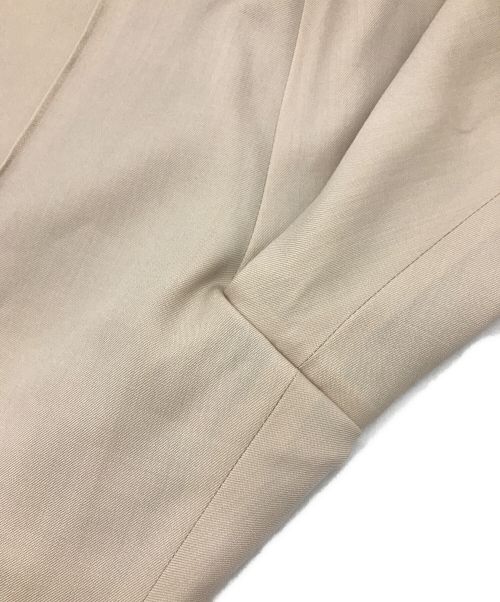 Ujoh（ウジョー）Ujoh (ウジョー) テープベルトテーパードパンツ ベージュ サイズ:1の古着・服飾アイテム