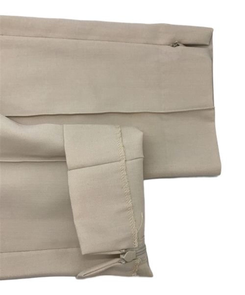Ujoh（ウジョー）Ujoh (ウジョー) テープベルトテーパードパンツ ベージュ サイズ:1の古着・服飾アイテム