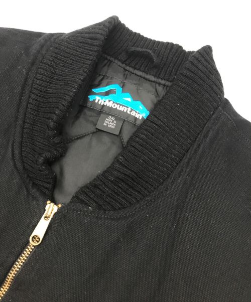 Tri Mountain（トライマウンテン）Tri Mountain (トライマウンテン) ［古着］ダックベスト ブラック サイズ:XLの古着・服飾アイテム