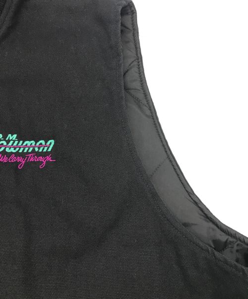 Tri Mountain（トライマウンテン）Tri Mountain (トライマウンテン) ［古着］ダックベスト ブラック サイズ:XLの古着・服飾アイテム