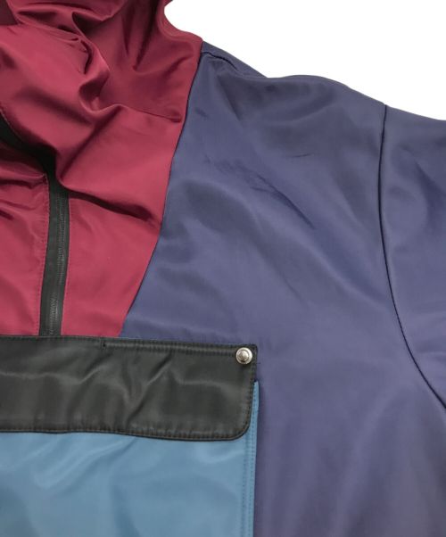 glamb（グラム）glamb (グラム) カメラマンマウンテンパーカー ネイビー×ボルドー サイズ:3の古着・服飾アイテム