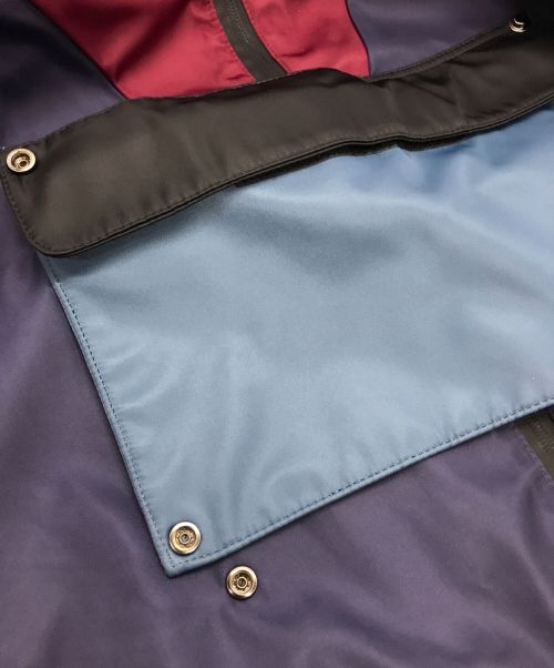 glamb（グラム）glamb (グラム) カメラマンマウンテンパーカー ネイビー×ボルドー サイズ:3の古着・服飾アイテム