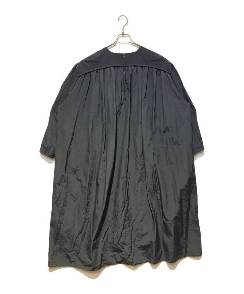 IENA（イエナ）IENA (イエナ) C/Nタンブラータフタフォルムワンピース ネイビー サイズ:36の古着・服飾アイテム