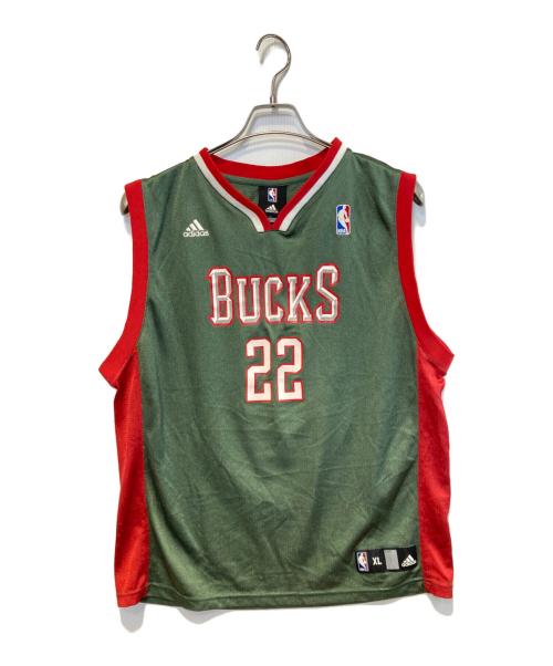 adidas（アディダス）adidas (アディダス) ノースリーブカットソー グリーン サイズ:XLの古着・服飾アイテム