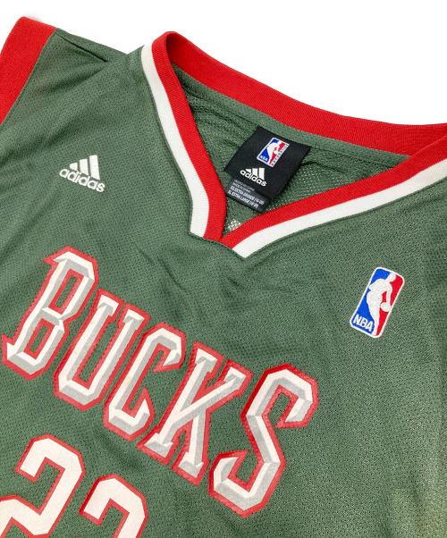 adidas（アディダス）adidas (アディダス) ノースリーブカットソー グリーン サイズ:XLの古着・服飾アイテム