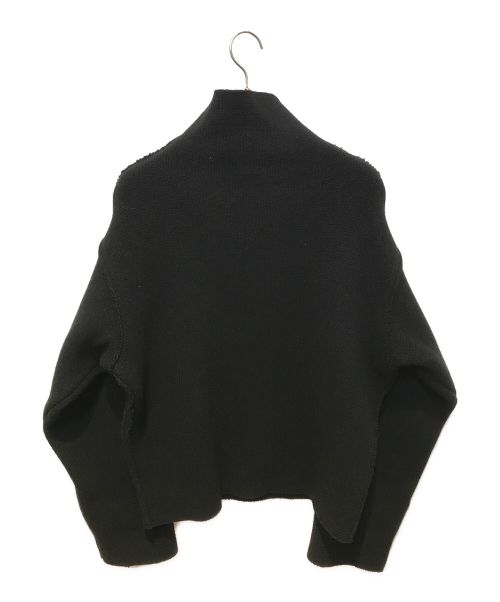 MAISON EUREKA（メゾンエウレカ）MAISON EUREKA (メゾンエウレカ) コンプレストボリュームセーター ブラック サイズ:Sの古着・服飾アイテム