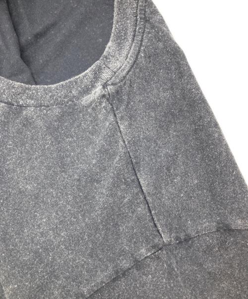 FRAMeWORK（フレームワーク）FRAMeWORK (フレームワーク) パウダーブリーチ クロップドTEE グレー サイズ:FREEの古着・服飾アイテム