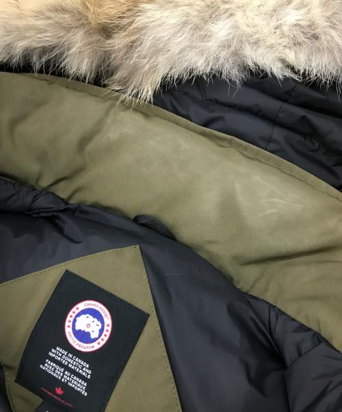 CANADA GOOSE（カナダグース）CANADA GOOSE (カナダグース) RUSSELL PARKA カーキ サイズ:Sの古着・服飾アイテム