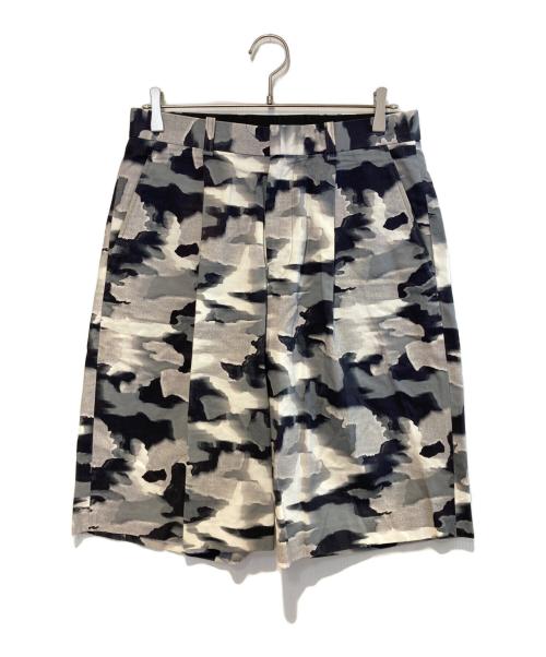 JOHN LAWRENCE SULLIVAN（ジョン ローレンス サリバン）JOHN LAWRENCE SULLIVAN (ジョン ローレンス サリバン) 総柄パンツ グレー×ホワイト サイズ:38の古着・服飾アイテム