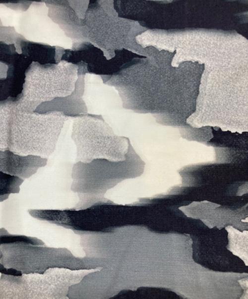 JOHN LAWRENCE SULLIVAN（ジョン ローレンス サリバン）JOHN LAWRENCE SULLIVAN (ジョン ローレンス サリバン) 総柄パンツ グレー×ホワイト サイズ:38の古着・服飾アイテム