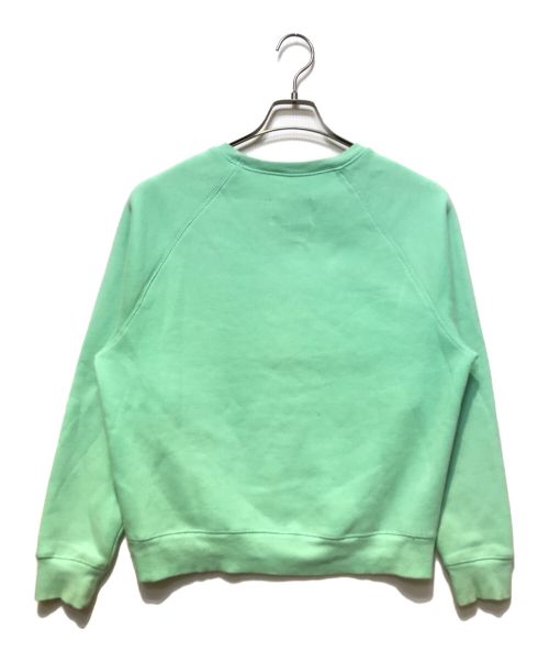 UGG（アグ）UGG (アグ) MADELINE FUZZY LOGO CREW NECK SWEAT ミントグリーン サイズ:Sの古着・服飾アイテム