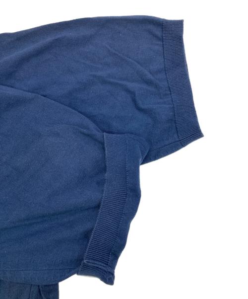 HERILL（ヘリル）HERILL (ヘリル) cotton crewneck short sleeve ネイビー サイズ:1の古着・服飾アイテム