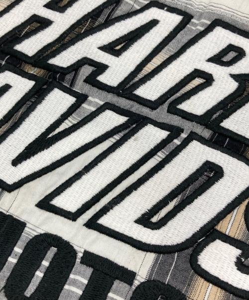 HARLEY-DAVIDSON（ハーレーダビッドソン）HARLEY-DAVIDSON (ハーレーダビッドソン) ロゴチェックシャツ ホワイト×グレー サイズ:XL 未使用品の古着・服飾アイテム