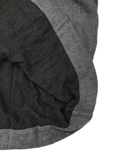 R BY 45rpm（アールバイフォーティファイブアールピーエム）R BY 45rpm (アールバイフォーティファイブアールピーエム) コットンワンピース グレー サイズ:2の古着・服飾アイテム