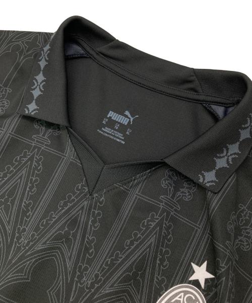 PUMA（プーマ）PUMA (プーマ) ユニフォームシャツ ブラック サイズ:XLの古着・服飾アイテム