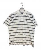 DESCENDANTディセンダント）の古着「ポロシャツ」｜ホワイト×ブラック