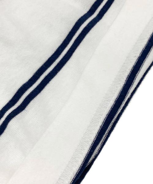 DESCENDANT（ディセンダント）DESCENDANT (ディセンダント) ポロシャツ ホワイト×ブラック サイズ:1の古着・服飾アイテム