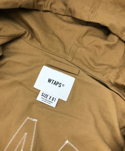 WTAPS（ダブルタップス）WTAPS (ダブルタップス) コットンツイルジャケット ベージュ サイズ:X01の古着・服飾アイテム