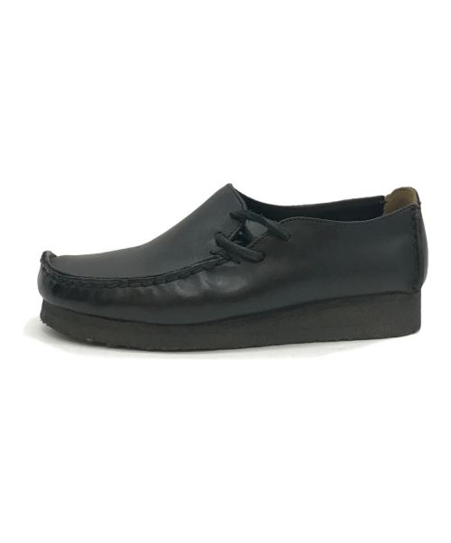 CLARKS（クラークス）CLARKS (クラークス) レザーシューズ ブラック サイズ:5 1/2の古着・服飾アイテム