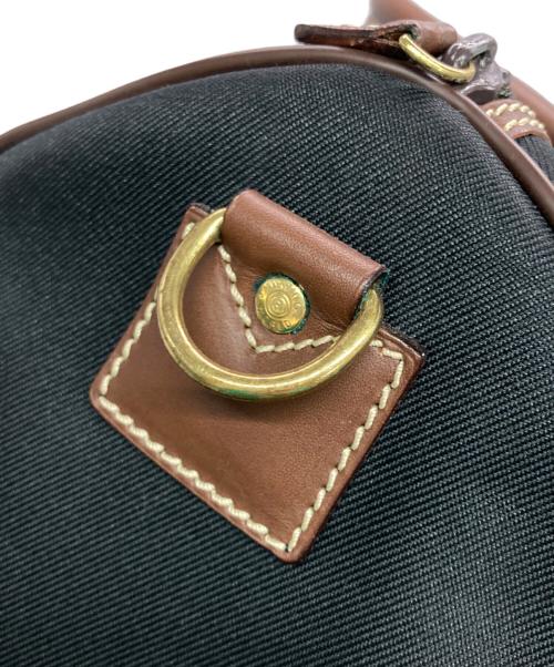 HUNTING WORLD（ハンティングワールド）HUNTING WORLD (ハンティングワールド) ボストンバッグ ブラック×ブラウン サイズ:下記参照　の古着・服飾アイテム