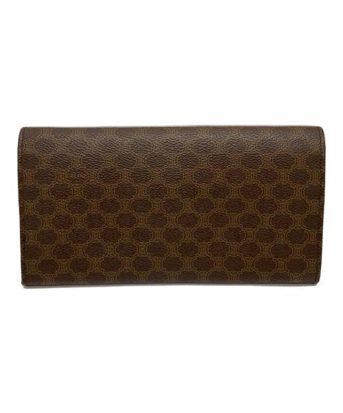 CELINE（セリーヌ）CELINE (セリーヌ) 長財布 ブラウンの古着・服飾アイテム