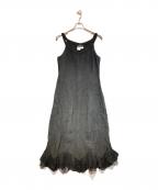 Max Mara WEEK END LINEマックスマーラ ウイークエンドライン）の古着「ロングワンピース」｜ブラック