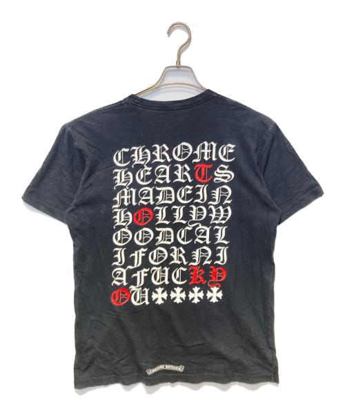 CHROME HEARTS（クロムハーツ）CHROME HEARTS (クロムハーツ) ポケットTシャツ ブラック サイズ:Ｌの古着・服飾アイテム