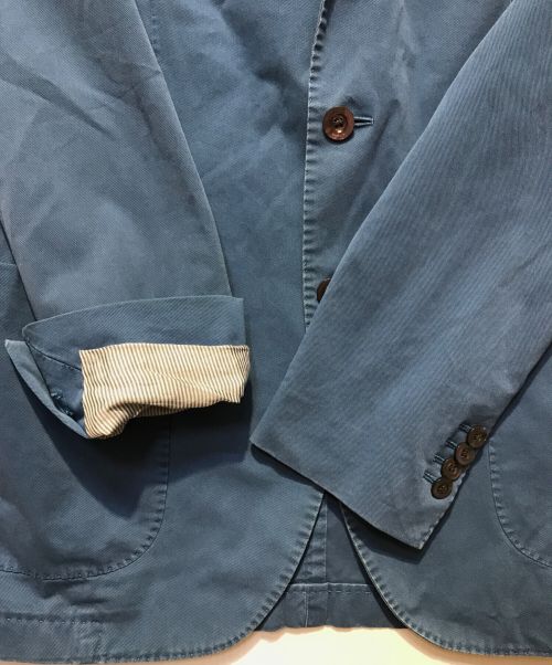 BOGLIOLI（ボリオリ）BOGLIOLI (ボリオリ) 2Bジャケット ブルー サイズ:48（L相当）の古着・服飾アイテム