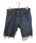 MOMOTARO JEANS桃太郎ジーンズ）の古着「ハーフパンツ」｜インディゴ