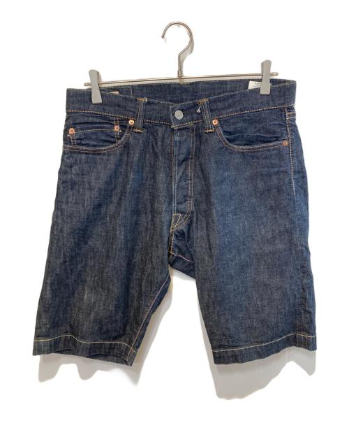 MOMOTARO JEANS（桃太郎ジーンズ）MOMOTARO JEANS (桃太郎ジーンズ) ハーフパンツ インディゴ サイズ:81cm (W32)の古着・服飾アイテム