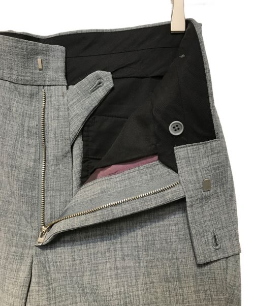 Needles（ニードルズ）Needles (ニードルズ) サイドタブトラウザーパンツ グレー サイズ:XSの古着・服飾アイテム