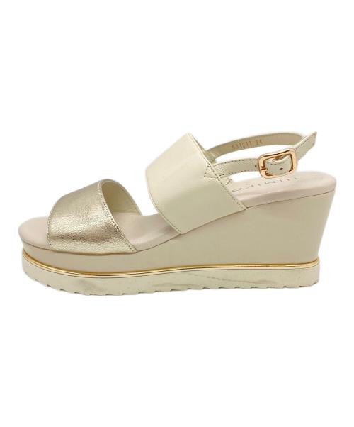 卑弥呼（ヒミコ）卑弥呼 (ヒミコ) バックストラップスポーツサンダル ホワイト サイズ:24cmの古着・服飾アイテム