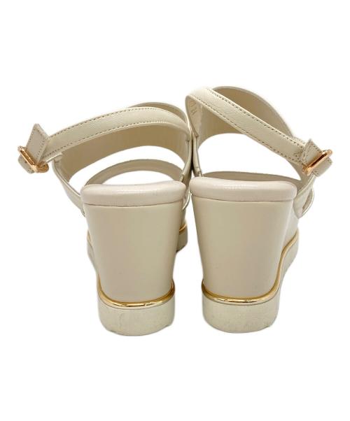 卑弥呼（ヒミコ）卑弥呼 (ヒミコ) バックストラップスポーツサンダル ホワイト サイズ:24cmの古着・服飾アイテム