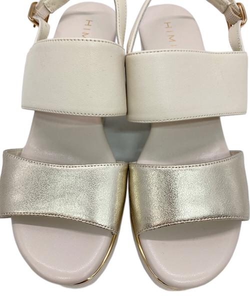 卑弥呼（ヒミコ）卑弥呼 (ヒミコ) バックストラップスポーツサンダル ホワイト サイズ:24cmの古着・服飾アイテム