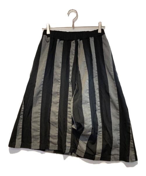 COMME des GARCONS COMME des GARCONS（コムデギャルソン コムデギャルソン）COMME des GARCONS COMME des GARCONS (コムデギャルソン コムデギャルソン) サルエルパンツ ブラック×グレー サイズ:XSの古着・服飾アイテム