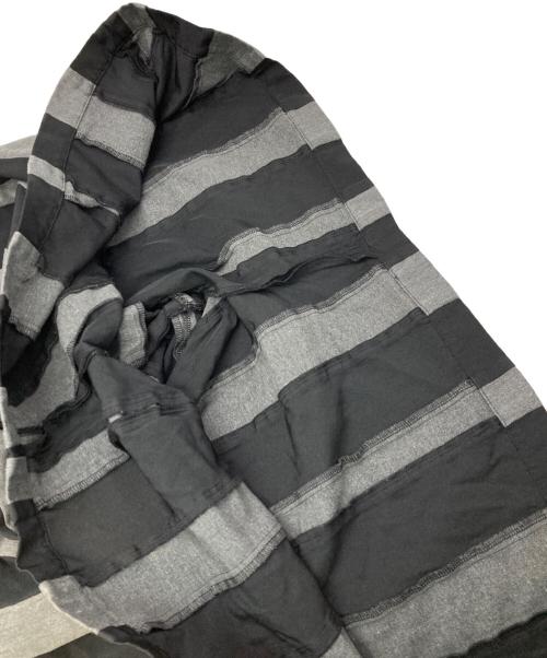 COMME des GARCONS COMME des GARCONS（コムデギャルソン コムデギャルソン）COMME des GARCONS COMME des GARCONS (コムデギャルソン コムデギャルソン) サルエルパンツ ブラック×グレー サイズ:XSの古着・服飾アイテム