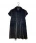 tricot COMME des GARCONS（トリココムデギャルソン）の古着「ピンタックベロアワンピース」｜ブラック