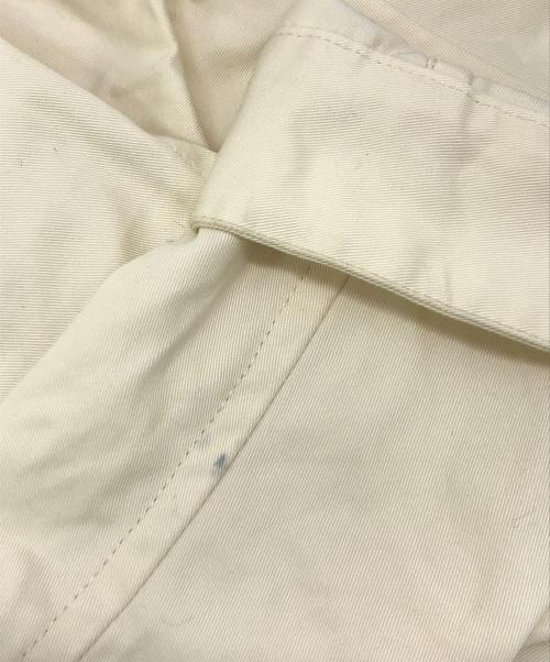 ASTRAET（アストラット）ASTRAET (アストラット) コットン ツイル フーデッドコート ホワイト サイズ:FREEの古着・服飾アイテム