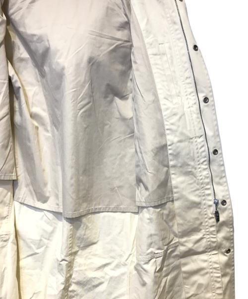 ASTRAET（アストラット）ASTRAET (アストラット) コットン ツイル フーデッドコート ホワイト サイズ:FREEの古着・服飾アイテム